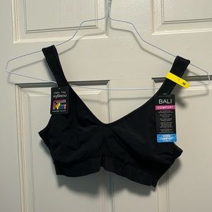 Bali Comfort Black Bra